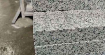 宁波芝麻白楼梯踏步