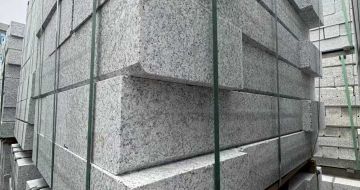 宁波芝麻白路牙石 马路牙子