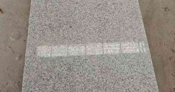 宁波芝麻白光面毛板