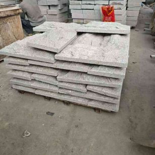 宁波芝麻白蘑菇石，自然面