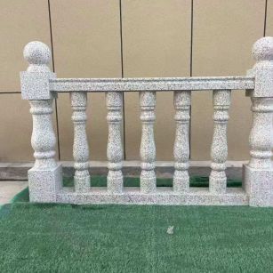 宁波芝麻白阳台栏杆 花岗岩栏杆