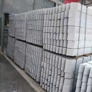 宁波芝麻白树围石 树池
