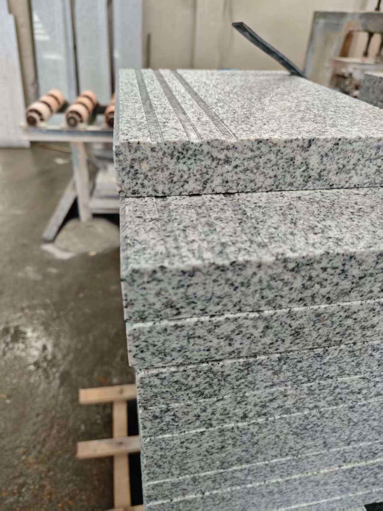 宁波芝麻白楼梯踏步