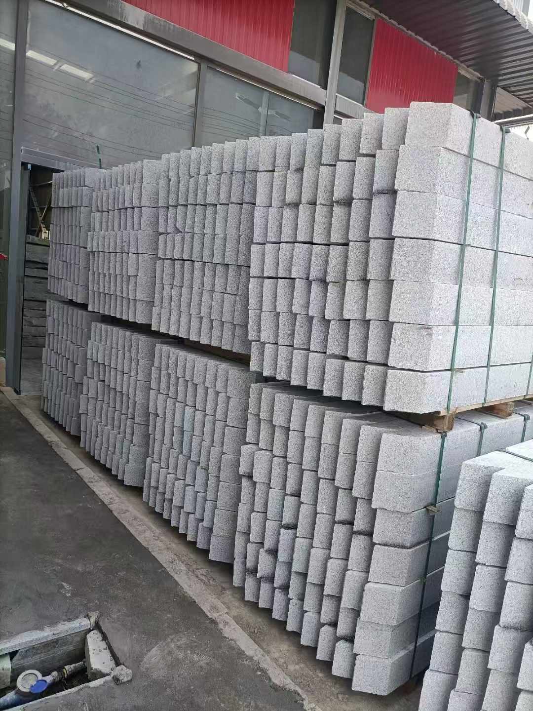 宁波芝麻白树围石 树池